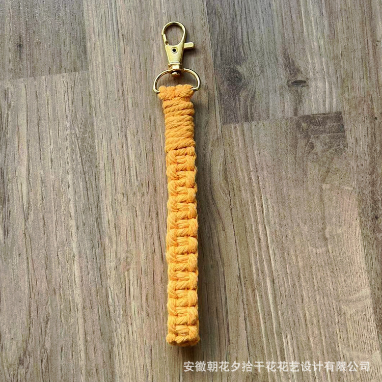 Llavero tejido a mano Nórdico tejido colgante bolsa colgante coche llavero lana llavero Navidad