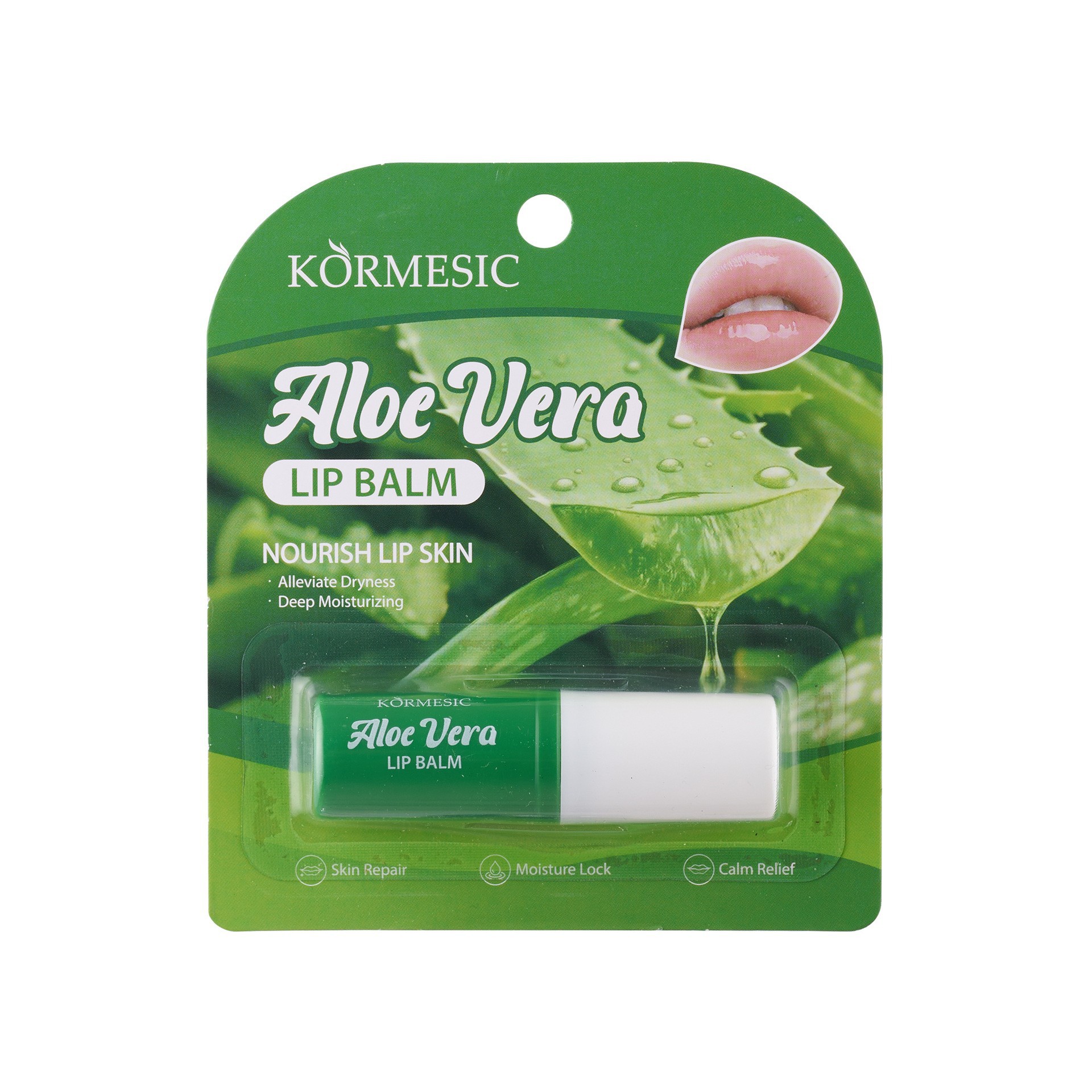 알로에베라 립밤 3g [수출판매만, 국내판매 금지, 구매시 면책사항 및 책임사항]