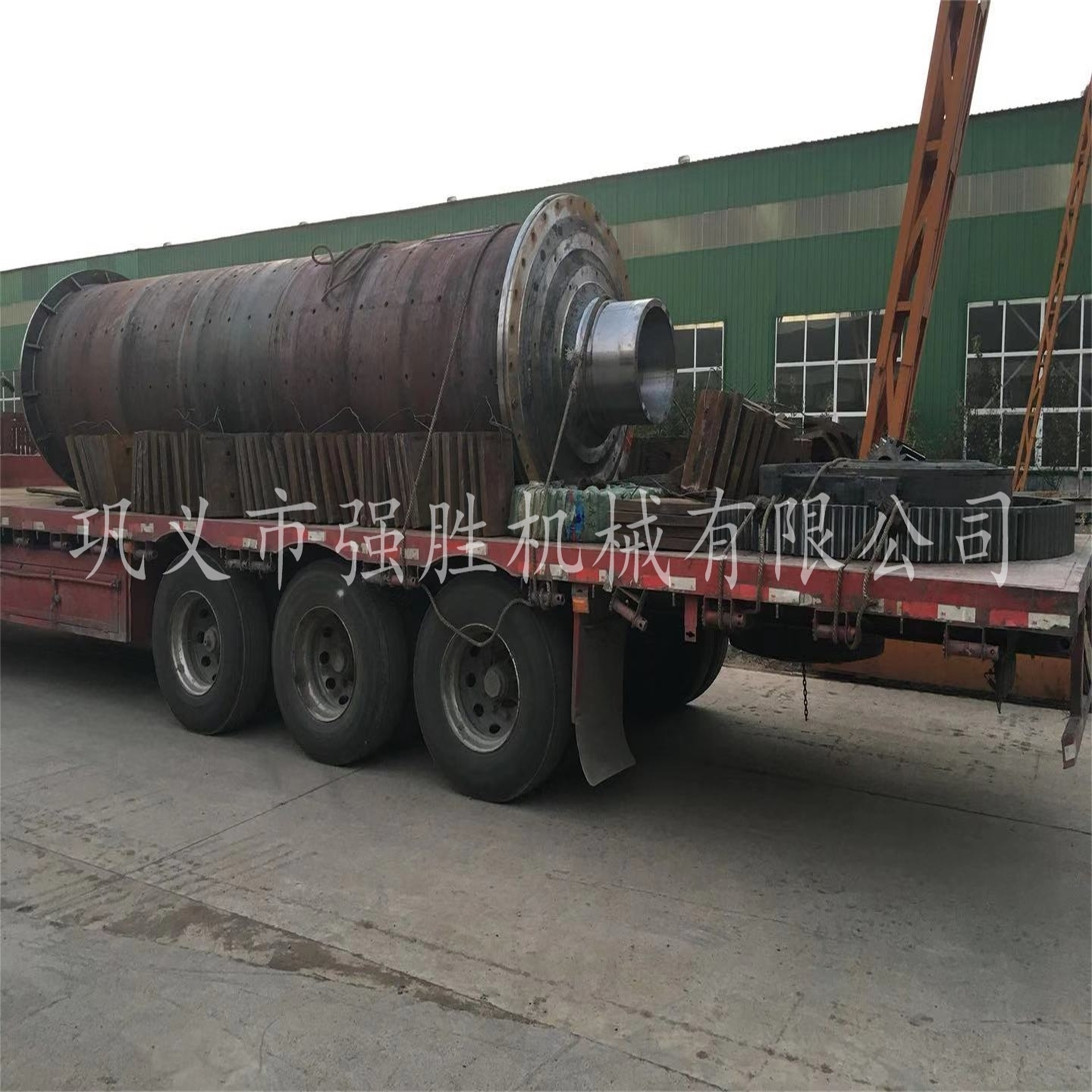 球磨机大齿轮设计制作 常年生产多种规格型号球磨机大齿圈