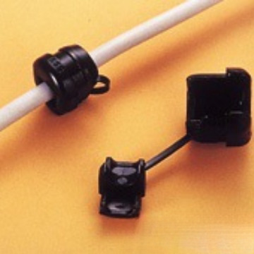 浙江红盛电源线扣SR-F83 扁形电源线扣 尼龙100只