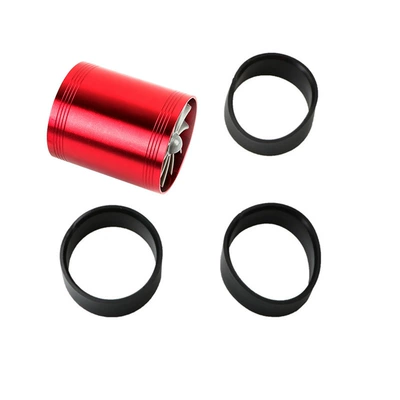 Turbocharged Double-sided Wheel Natural Other Car Modifications - red-double-sided-wheel