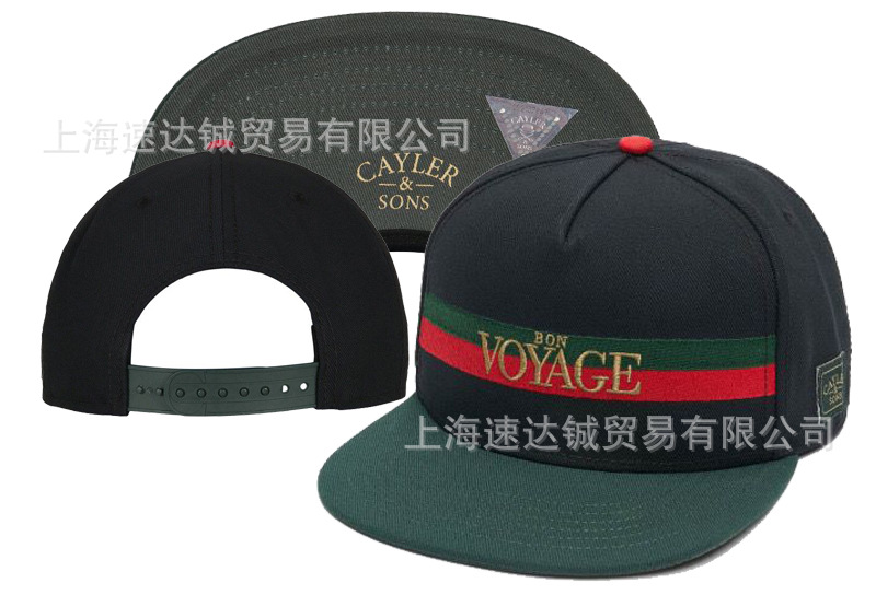 Mayorista comercio exterior sombrero plano sombrero ajuste sombrero sombrero de automóvil sombrero de moda americana sombrero de sol sombrero de sol