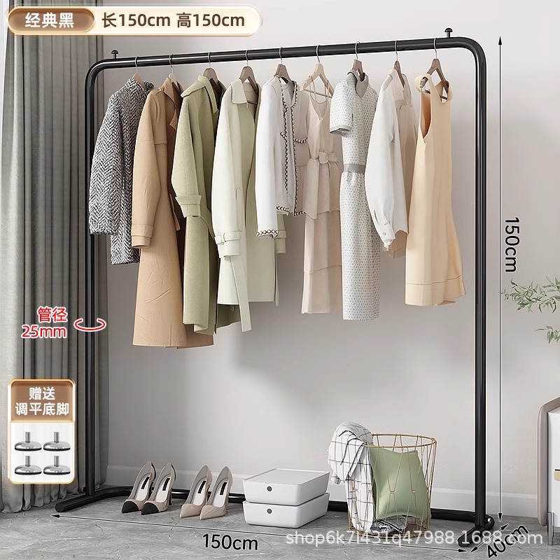 [150_150-U 유형] 25 파이프 직경 두꺼운 두꺼운 우아한 블랙