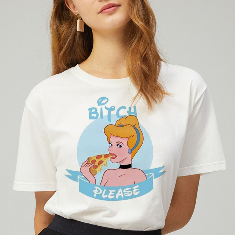 Spoof Bad Girl Bitch Princess Funny T shirt Spoof Bad Princess T-shirt