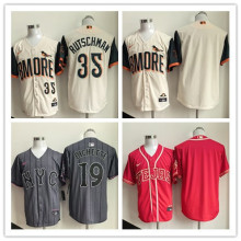 现货MLB城市版金莺队35#大都会游骑兵刺绣棒球服球衣跨境外贸批发