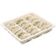 Disposable dumpling box special packing box takeaway quick-frozen degradable lunch box compartment corn starch environmental protection material