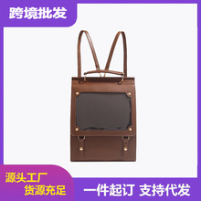 CDIWRI&KARI正品小众大容量双肩包2023新款复古学院手提书包高级