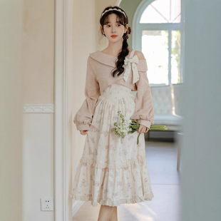 2025�����¿�������ɫõ�廨�����B��ȹ+¶�缃��������ˇ���bŮ