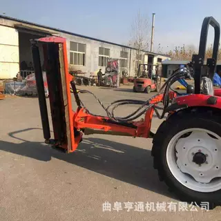 外贸出口割草机 液压翻转秸秆粉碎还田机 避让式树枝切碎机