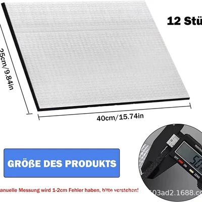 Car sound-absorbing cotton Insulation Cotton Aluminum Foil Shock