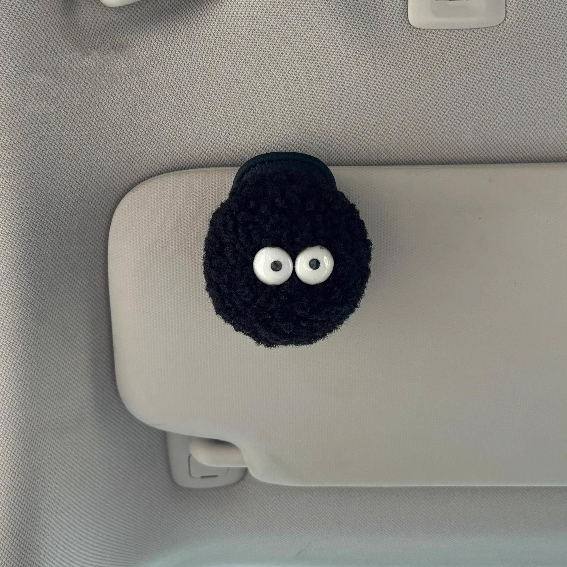 Multifunctional Car Glasses Holder Car Glasses Holder Leather Car Sun Visor Storage Box Car Sunglasses Holder Card Holder
