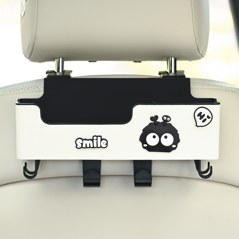 Q5T Car Seat Back Hook Car Back Hook Multi-Functional Rear Backrest Car Cup Holder Car Tissue