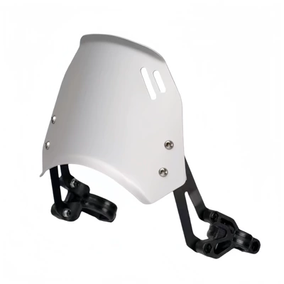 Suitable for Honda Cl300 Motorcycle front windshield - brushed-silver