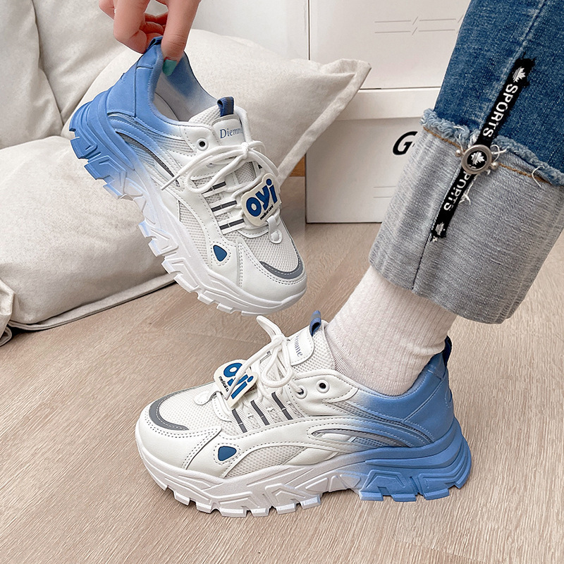 Explosive Gradient Change Little Man Torre Shoes Women's 2023 New Summer ins Explosive All-match Shoes Women's Sports Shoes