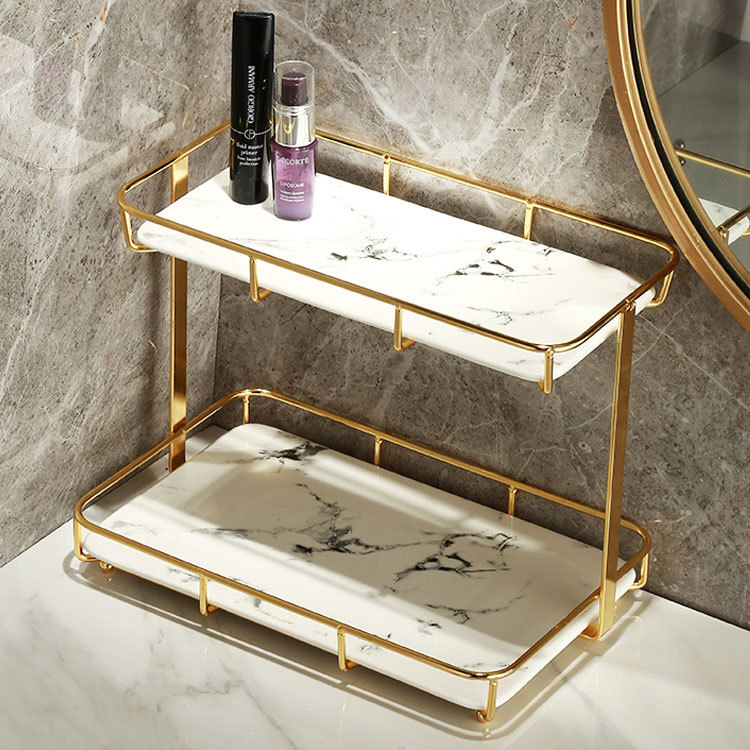 Bathroom Bathroom Toilet Tabletop Toiletry Supplies Hand Washing Face Wash Countertop Storage Rack Storage Rack Box