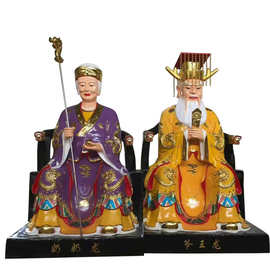 黑龙王神像黄龙王神像图片树脂玻璃钢四海龙王像河南佛像厂直销