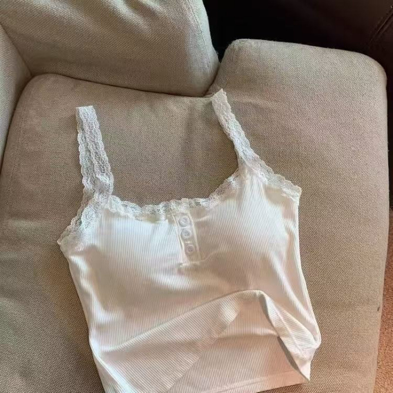 纯欲吊带刺绣花边睡裙女夏季2025新款轻奢冰丝薄款纯色睡衣家居服|undefined