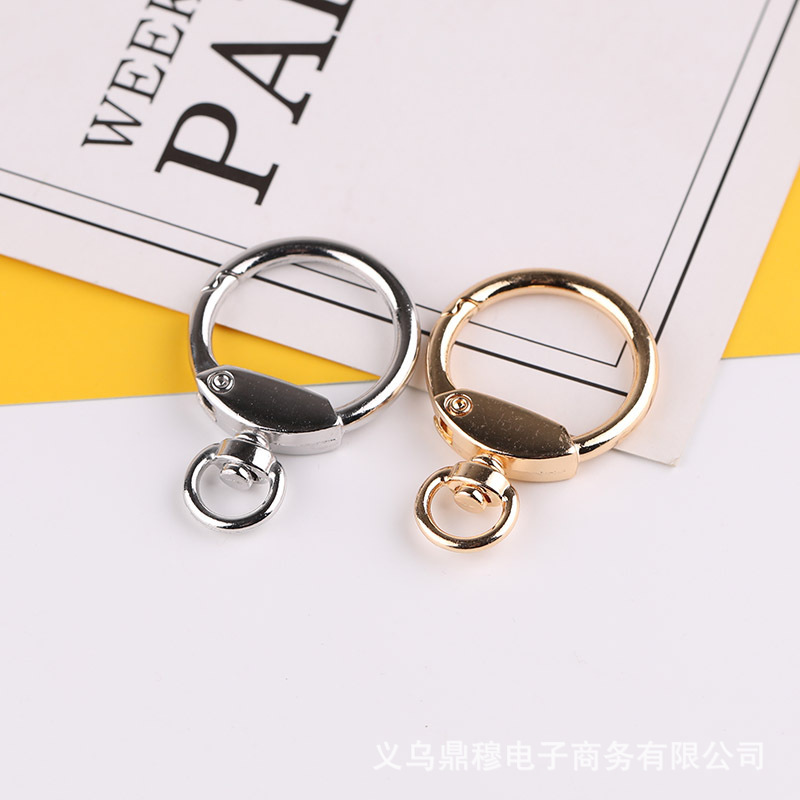 diy jewelry accessories new 2022 New pendant handmade material key ring Tiger chain key ring
