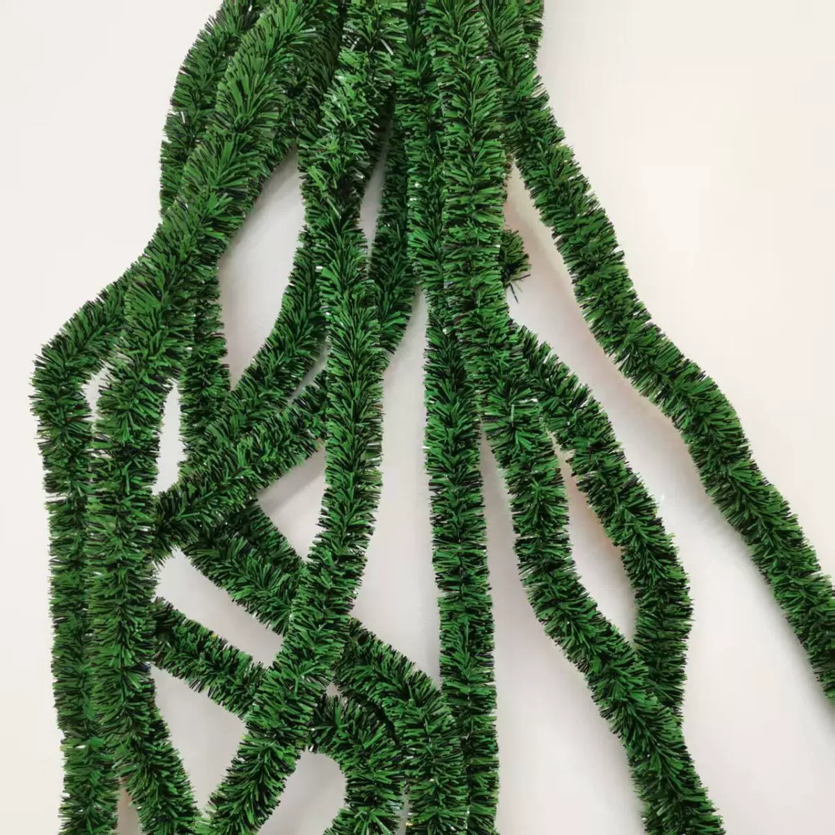 2公分宽14层加密 圣诞毛条拉花彩条 喜庆装饰用品 手工配件藤条