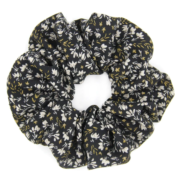 Flower-shaped, black