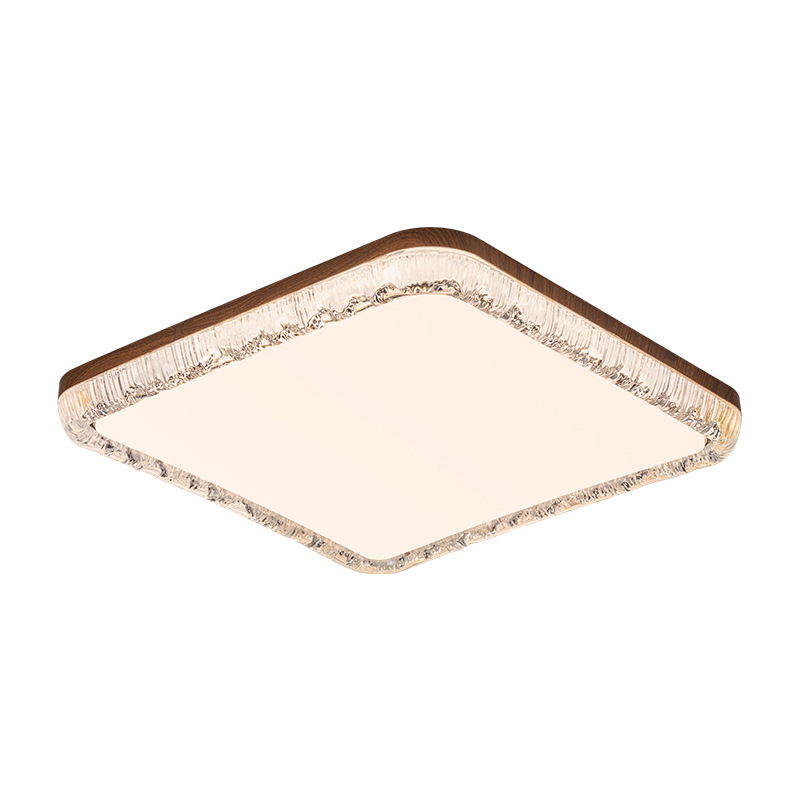 Luz de techo de la sala de estar en la antigüedad de la grieta de hielo creativa simple y cálida sala de alta calidad de protección de los ojos luminaria de montaña 125L
