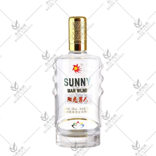 山东郓城厂家供应晶白料玻璃酒瓶 支持定制各种规格白酒瓶