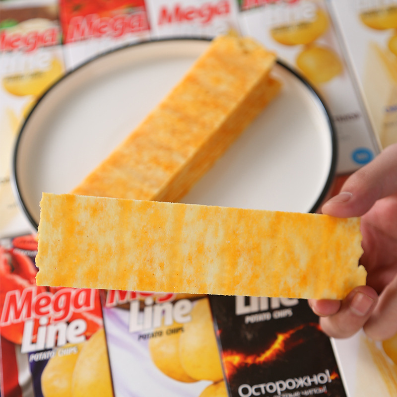 Russian imported non-fried potato chips wholesale trending snack food leisure small snacks Aston Lover