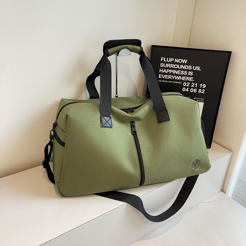 bolsa de viaje portátil de almacenamiento de descompresión separación seca y húmeda bolsa deportiva de acondicionamiento físico con barra de tracción ajustable