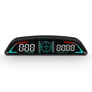 Car Head-Up Display (HUD) Vehicle Speed, Water Temperature, Fuel Consumption Display OBD High-Definition Multifunctional Car Instrument