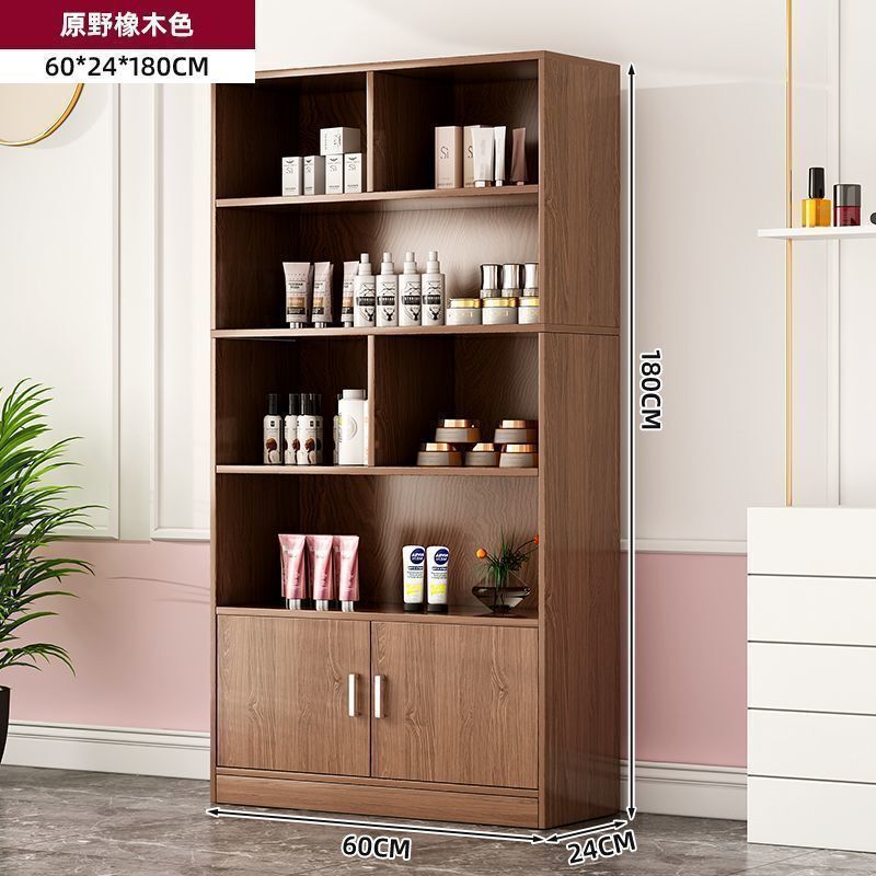 美容院产品展示柜超厚货架化妆品展示柜货柜展示架落地多层置物架|undefined