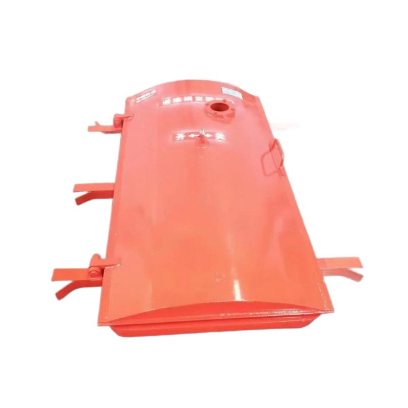 Puerta cerrada a prueba de explosiones de mina de carbón puerta de seguridad de protección de túnel de carbón tipo completo, fuerte y duradero