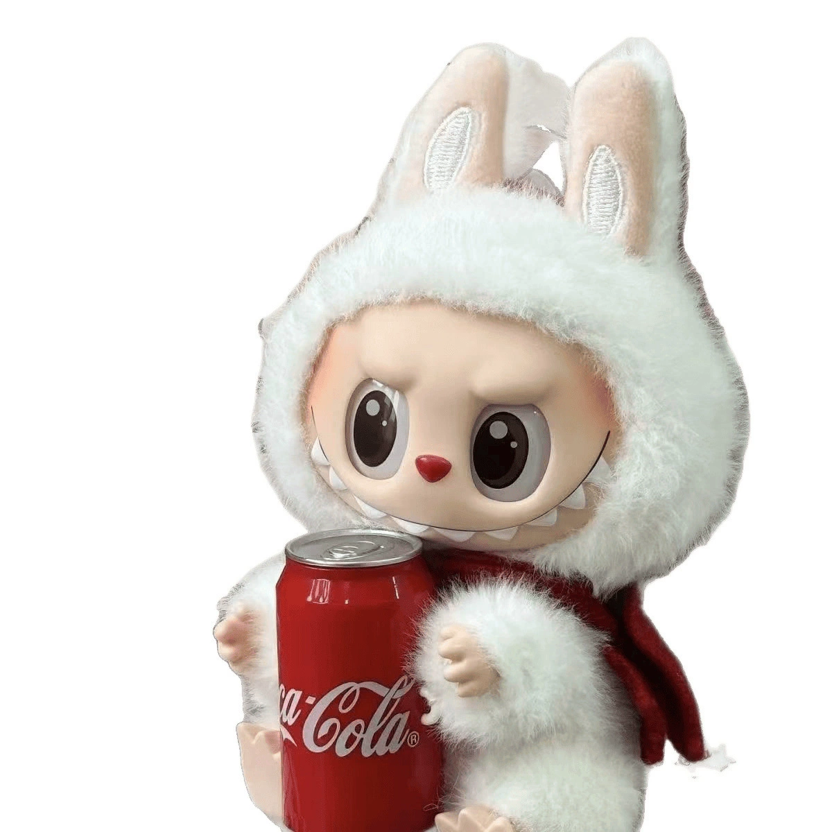 Три поколения серии Coca-Cola сердечное макарон новогодние лабубу куклы