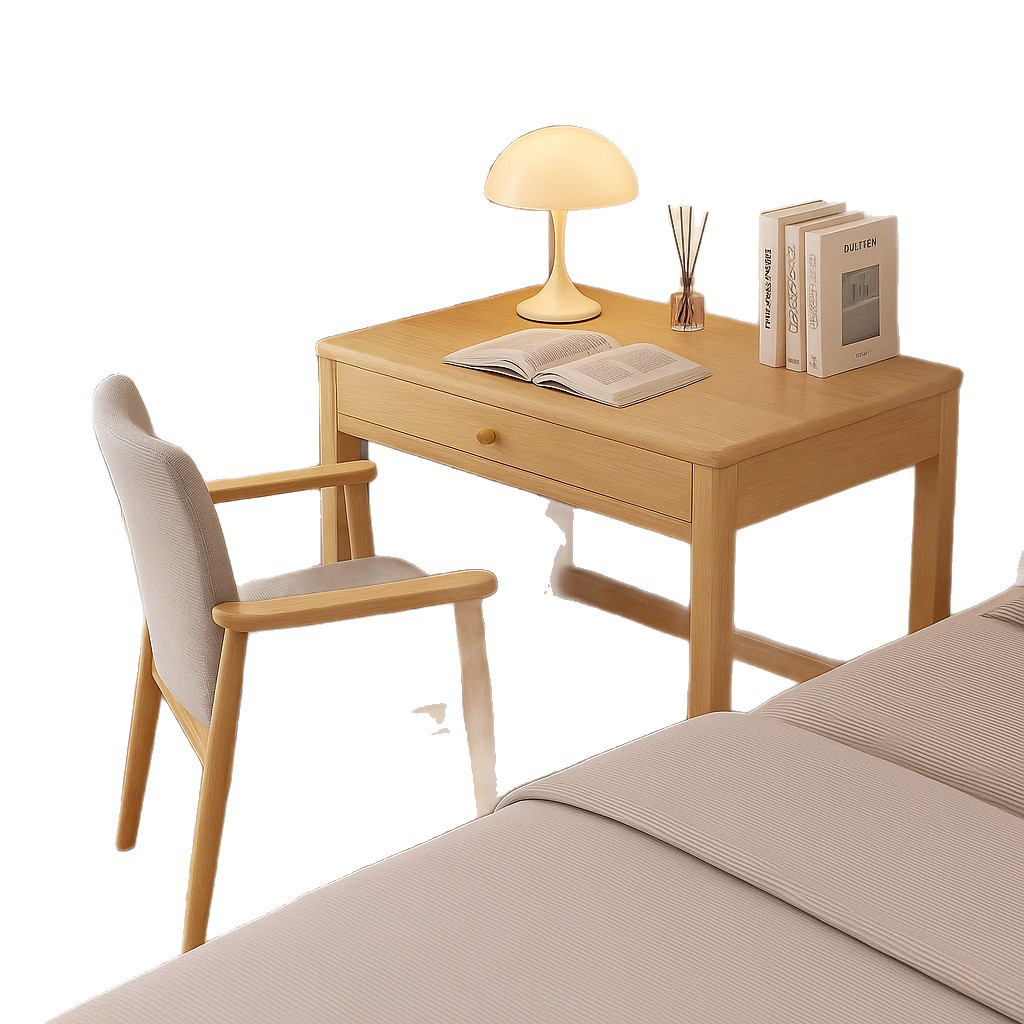 Escritorio de madera maciza mesa de estudio dormitorio mesa de cabecera simple escritorio de escritorio de estudiantes de alquiler de escritorio de escritorio de computadora de oficina para adultos