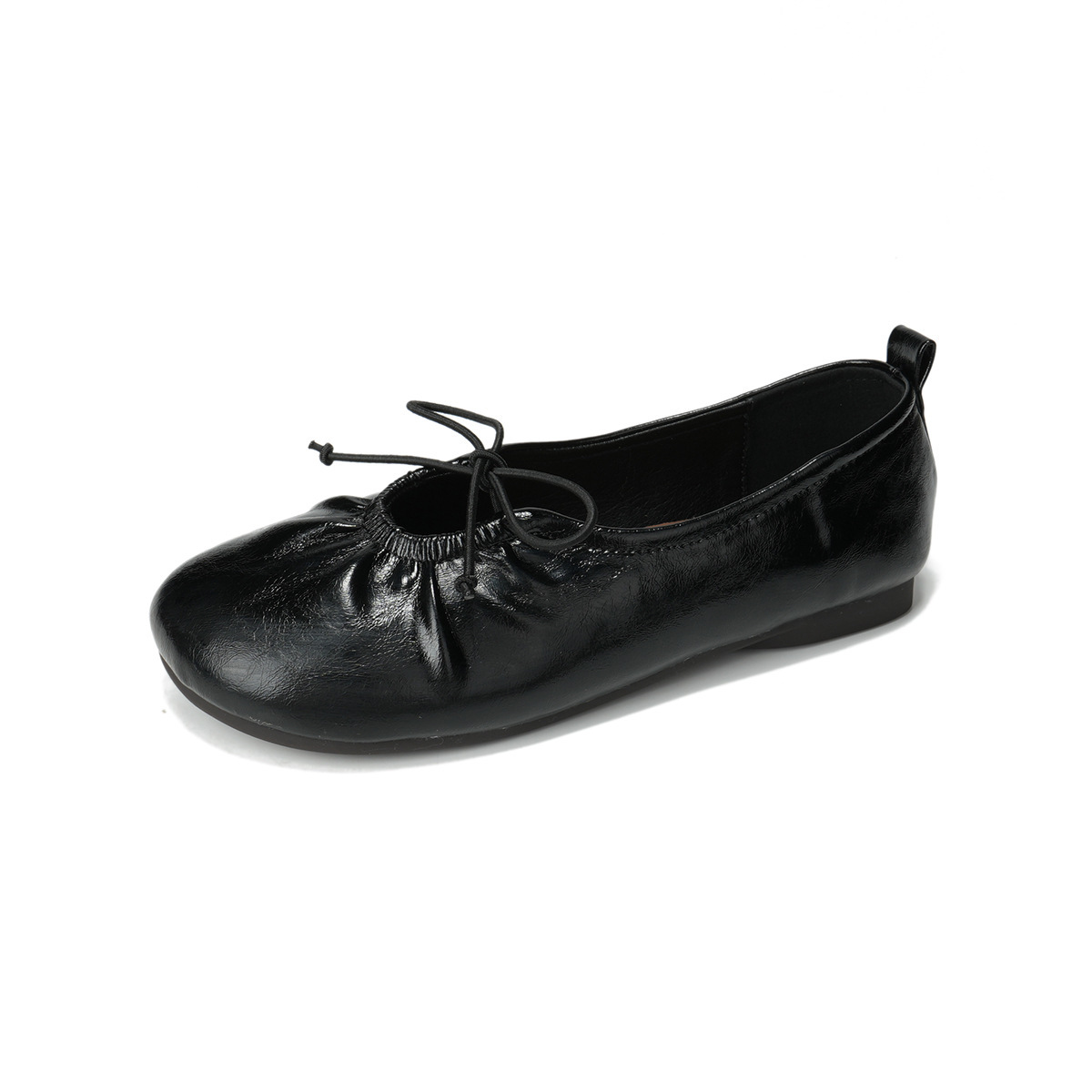 533-2 French Ballet Mary Jane Women's 2026 New Spring And Autumn Slip-On Flat Soft Leather Granny Shoes_vogvips.com