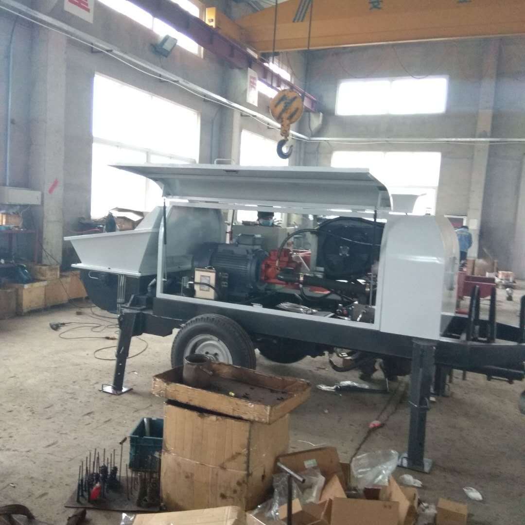 地泵 混凝土地泵 混泥土输送泵 混凝土泵车 每小时40立方 拖泵