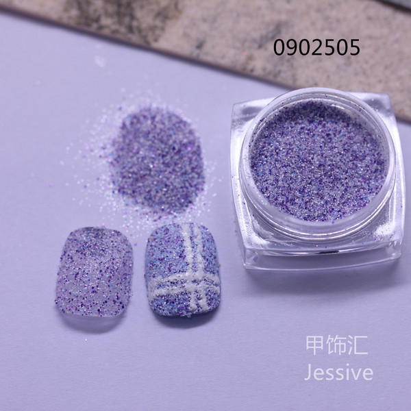 Knitted woolen nail sequins for manicure
