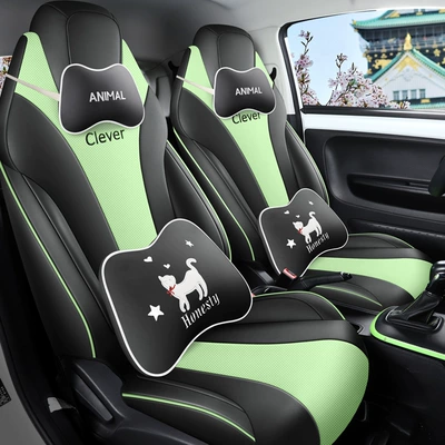 four seasons Universal cartoon four-seat Modelə uyğun (Original) oturacaq örtükləri