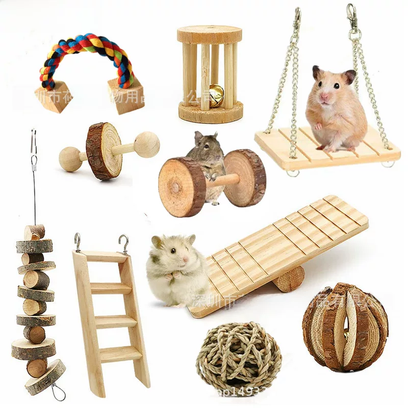 Деревянная игрушка, кролик, набор, Amazon