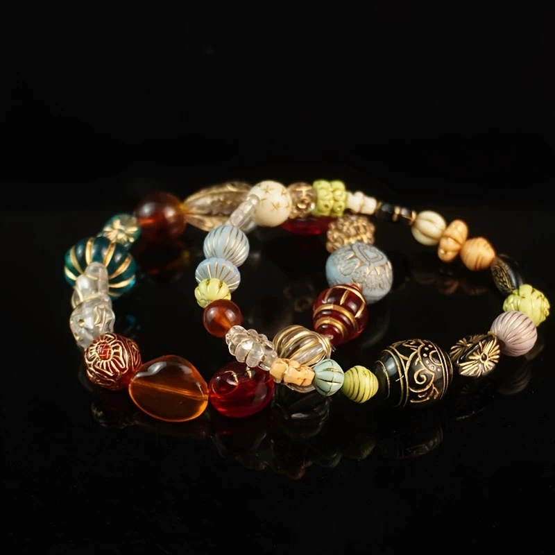 Этнические бусины, ретро-бисер bracelet, мобильный телефон, цепь, ожерелье, (торговля через границу), этнический стиль