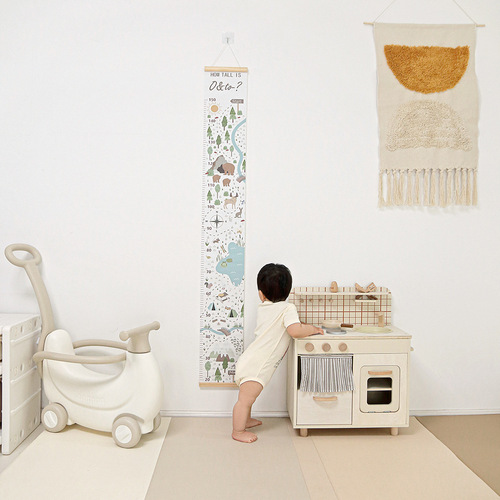 儿童身高测量墙贴 成长纪念 儿童房装饰墙贴 婴儿纪念用品