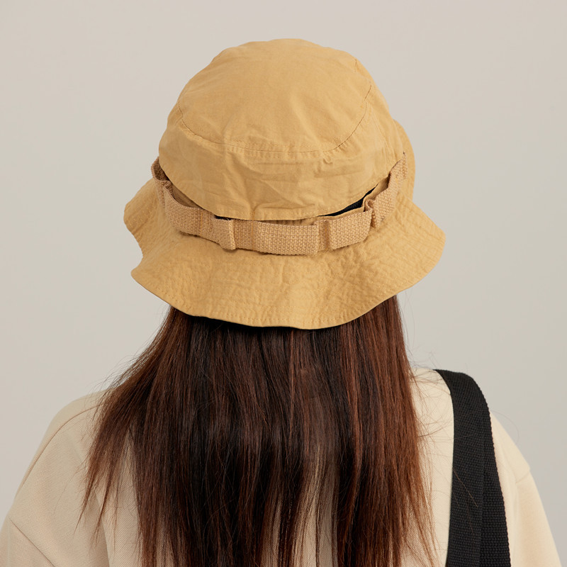 Sombrero de pescador de montaña verde militar protector solar para mujeres anti-UV cara pequeña sombrero al aire libre sombrero de montaña sombrero de campamento sombrero solar