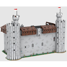 MOC-93022 Castle - The Great Hall with Fireplaces Kitchen Ch