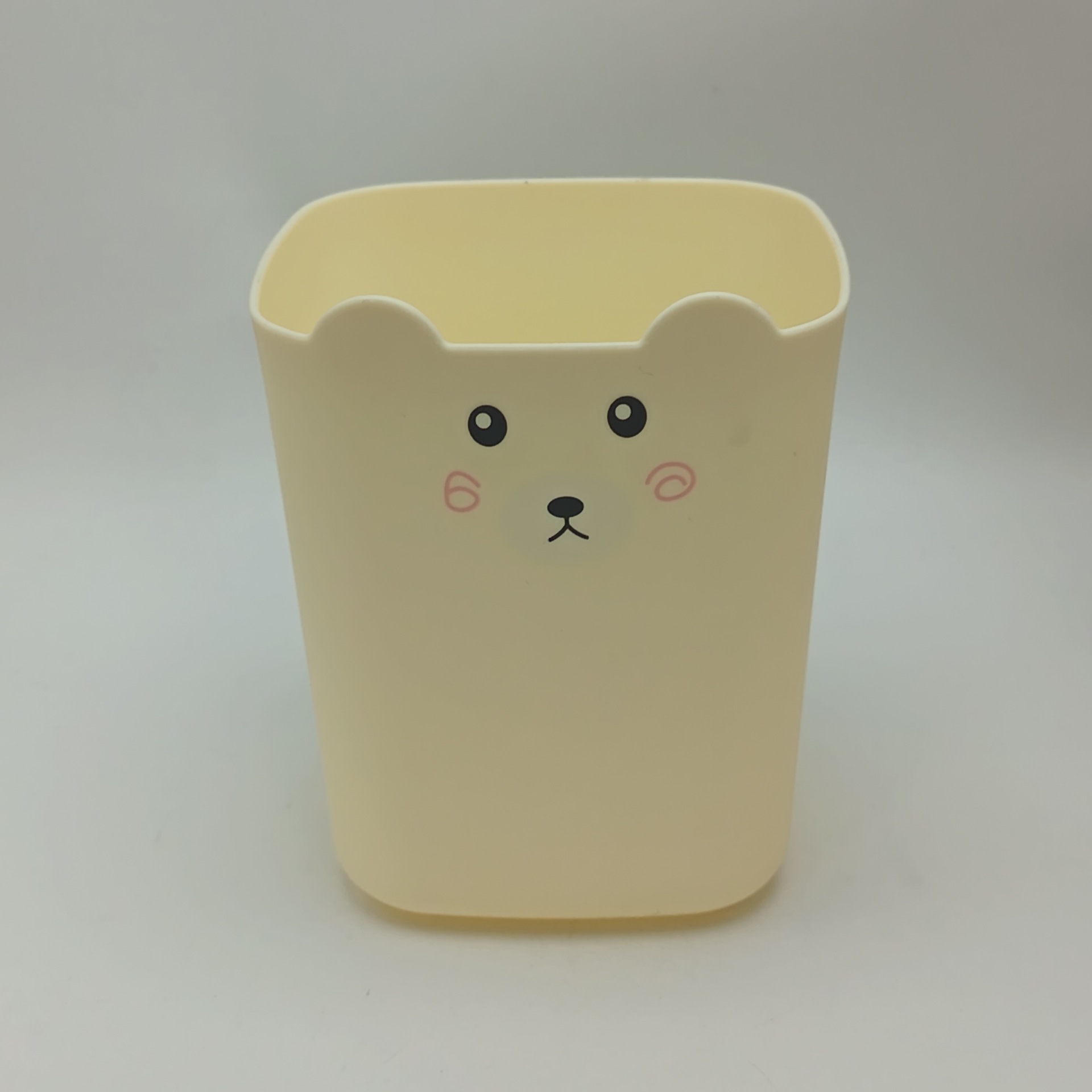 곰 사각 펜홀더 대형 11.5*11.5* 14m색