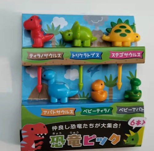 New Product Cute Bear Fruit Fork Animal Fruit Fork Set of 8 Pcs Direct Manufacturer Sale Bulk Quantity Good Price