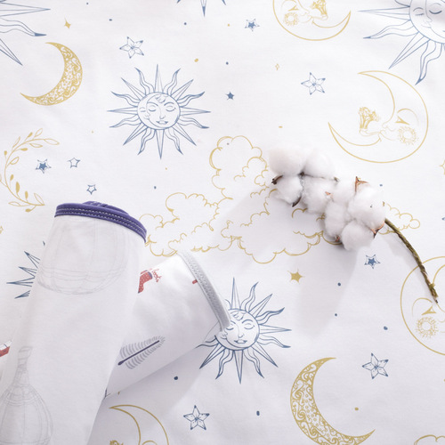 Children's knitted cotton printed diaper pad baby diaper pad baby care pad menstrual period small sheet washable pad