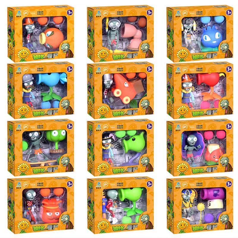 Plants vs Zombies Toys Full Set Peas Ice Shooter Cactus Ah Open Wood Coconut Cannon Children Plants vs Zombies Toys Full Set Peas Ice Shooter Cactus Ah Open Wood Coconut Cannon Children