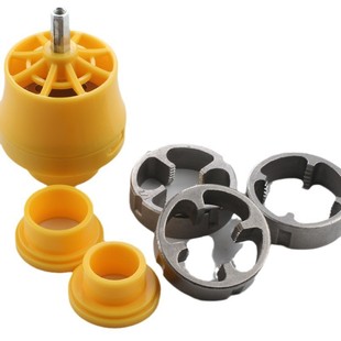 4 Minutes 6 Minutes 1 Inch Household Outdoor Water Pipe Plate Electric Thread Set Tool Tap Set Thread Pipe Thread Machine