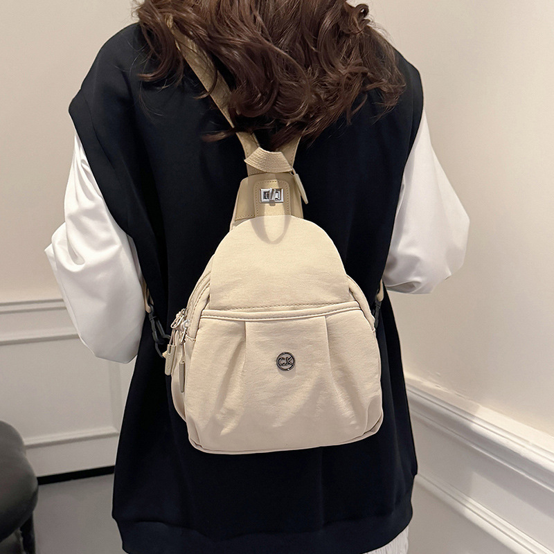 2025 New Style Multi-functional Fashion All-match Casual Backpack Travel Chest Bag Unisex Single Shoulder Bag