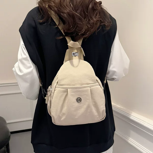 2025 New Style Multi-functional Fashion All-match Casual Backpack Travel Chest Bag Unisex Single Shoulder Bag