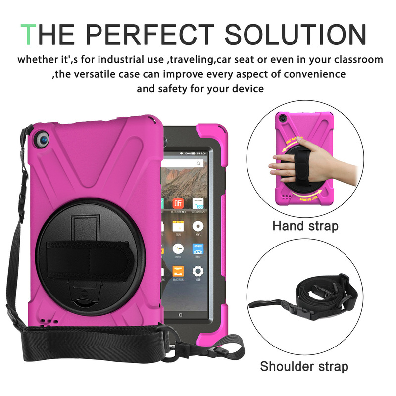 Suitable for Amazon Kindle Fire 7 2017/2019 Wear-Resistant, Scratch-Resistant and Drop-Proof Tablet Protective Case Suitable for Amazon Kindle Fire 7 2017/2019 Wear-Resistant, Scratch-Resistant and Drop-Proof Tablet Protective Case